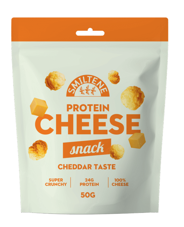 CHEESE SNACK with CHEDDAR CHEESE FLAVOR